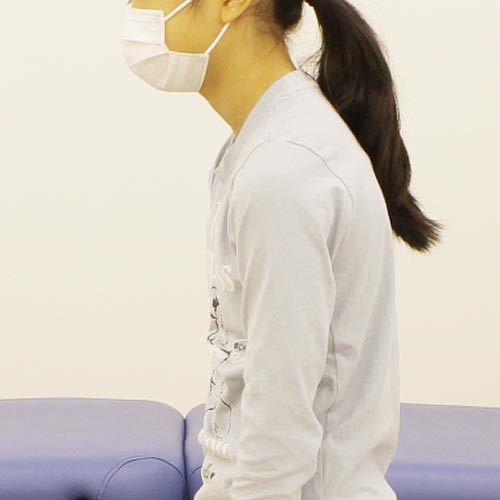 病院で治らない子供整体 猫背は名古屋のしらさぎ活法整体院悩み画像